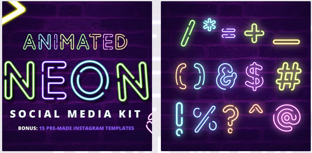 [Masterbundles] Neon Social Media Kit_0.png